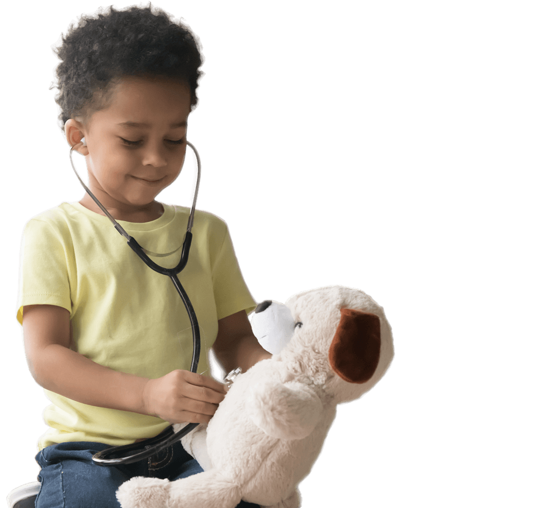 Kid with Stethoscope
